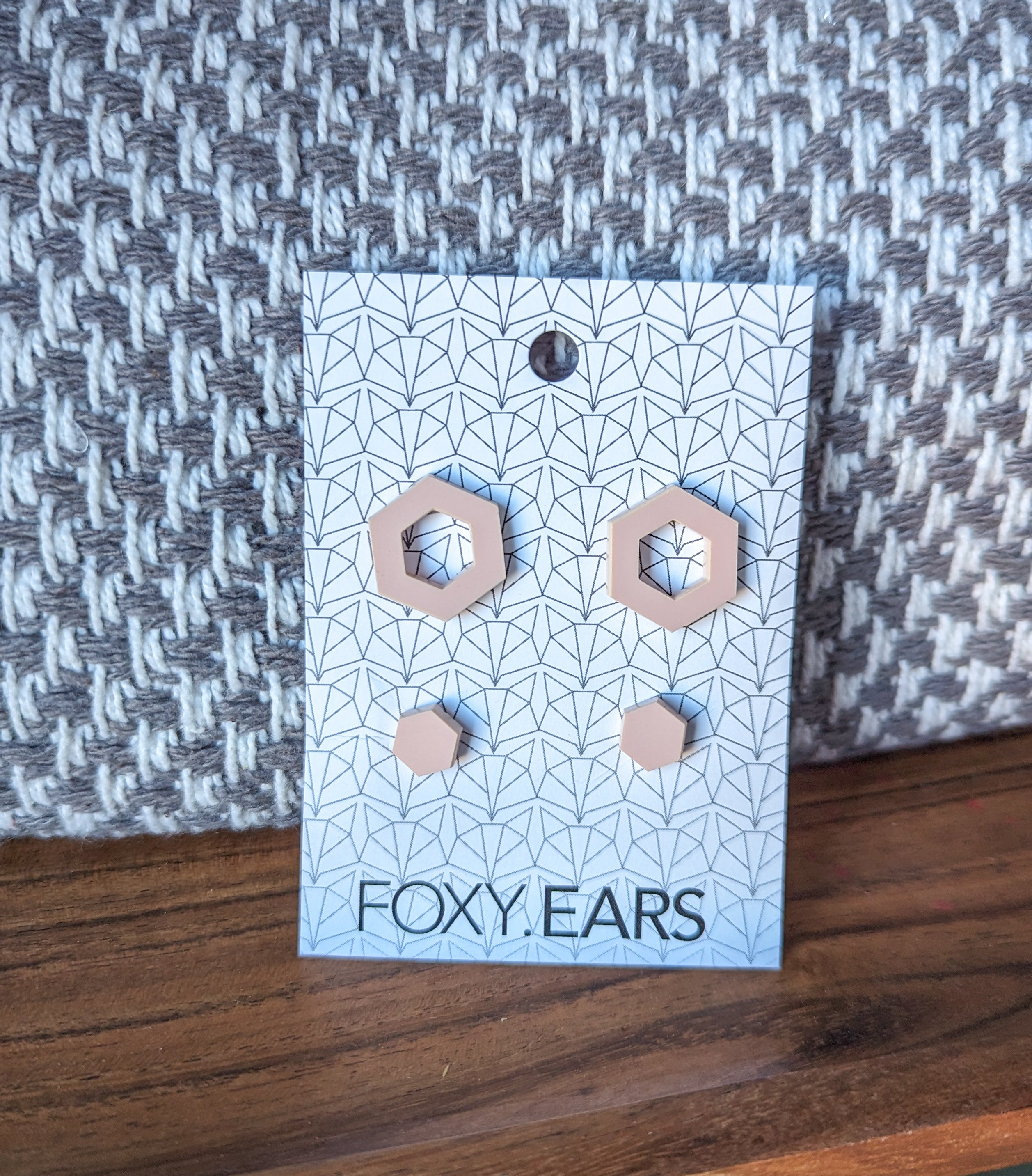 Hexagon Studs