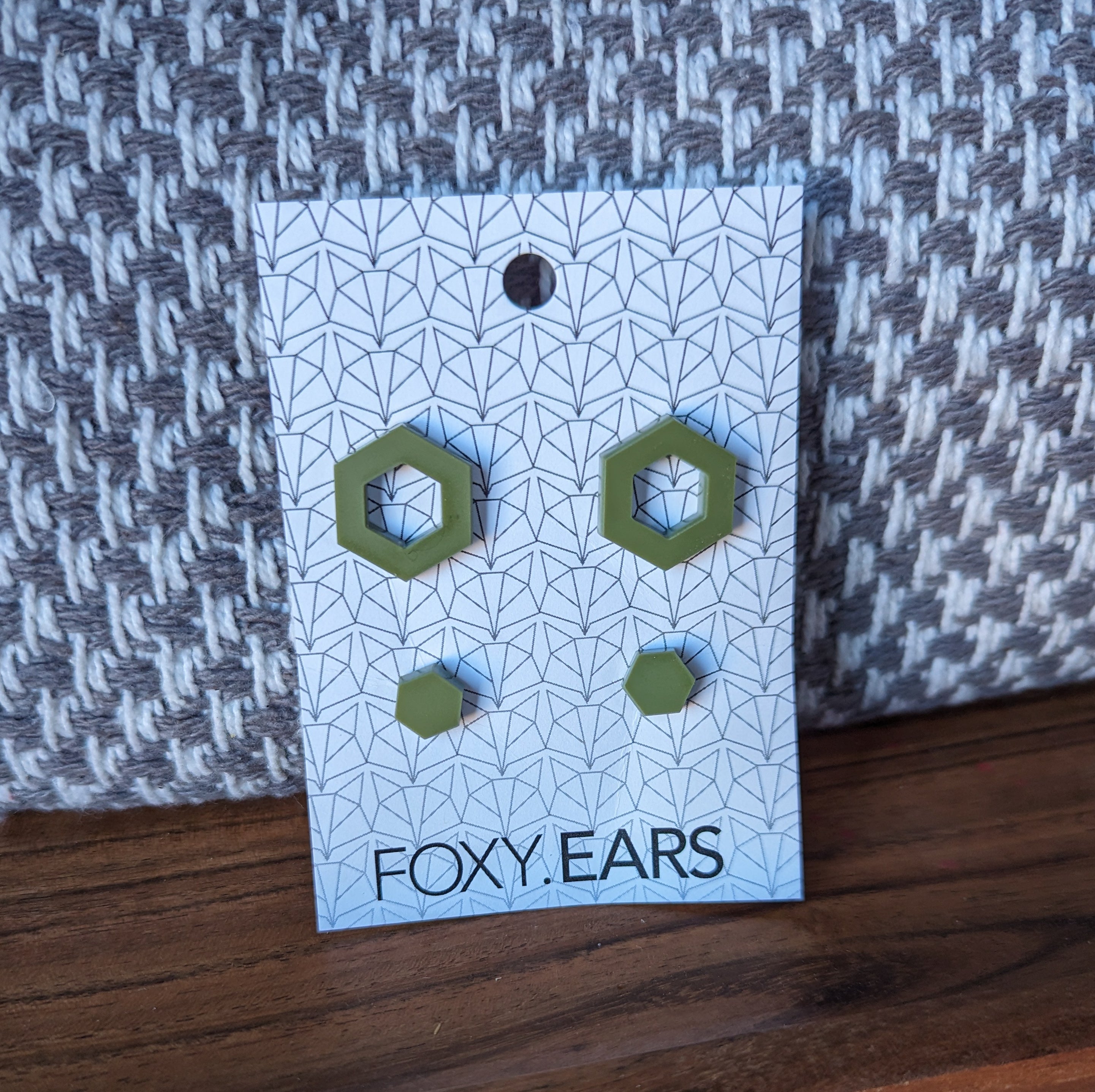 Hexagon Studs