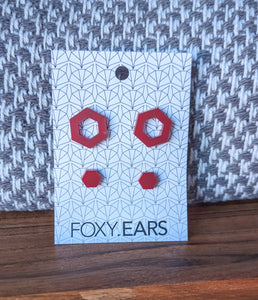 Hexagon Studs