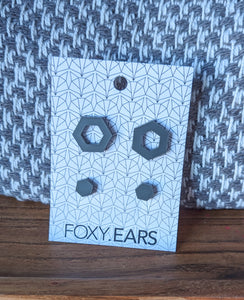 Hexagon Studs