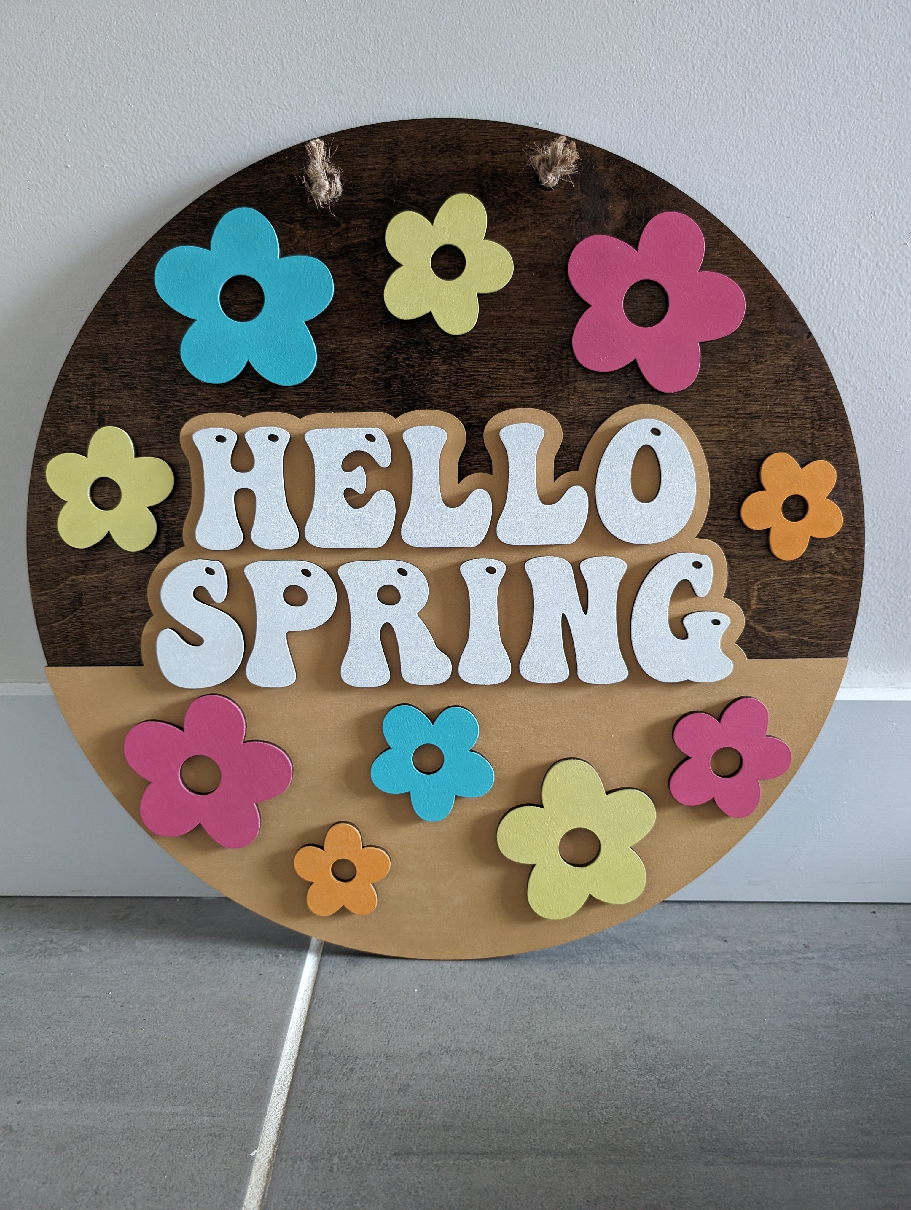 Hello Spring Door Hanger