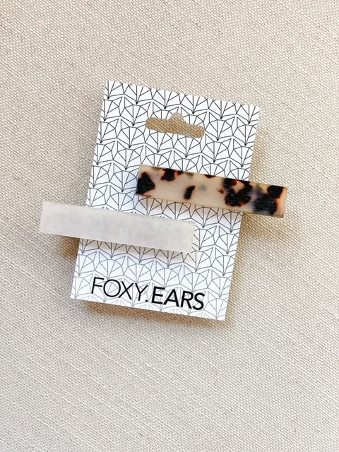 Foxy Hair Clips