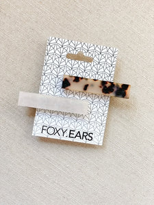 Foxy Hair Clips