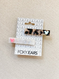 Foxy Hair Clips